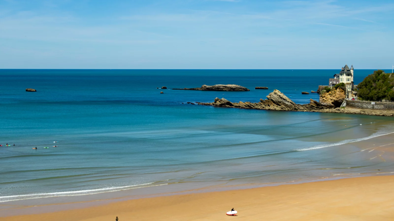 La Côte des Basques à Biarritz