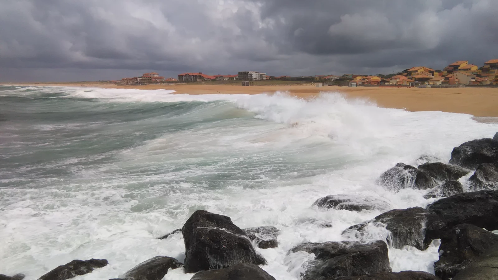 La plage Notre-Dame et le littoral de Soorts-Hossegor