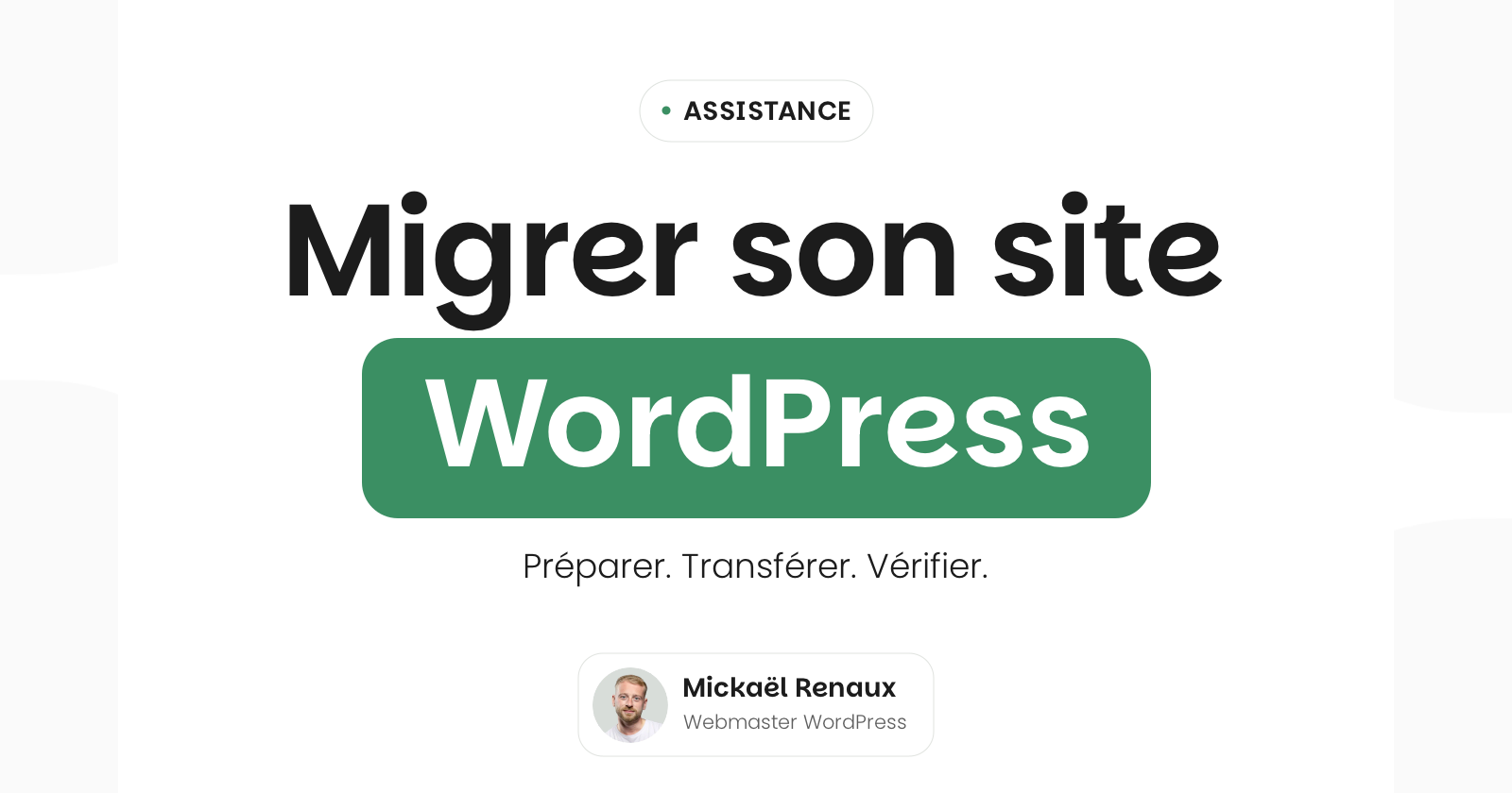 Migrer son site WordPress : préparer, transférer, vérifier