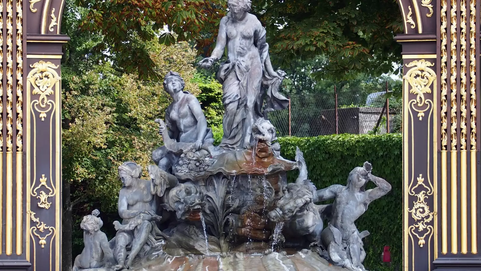 Accompagnement des entreprises Une fontaine de la place Stanislas à Nancy