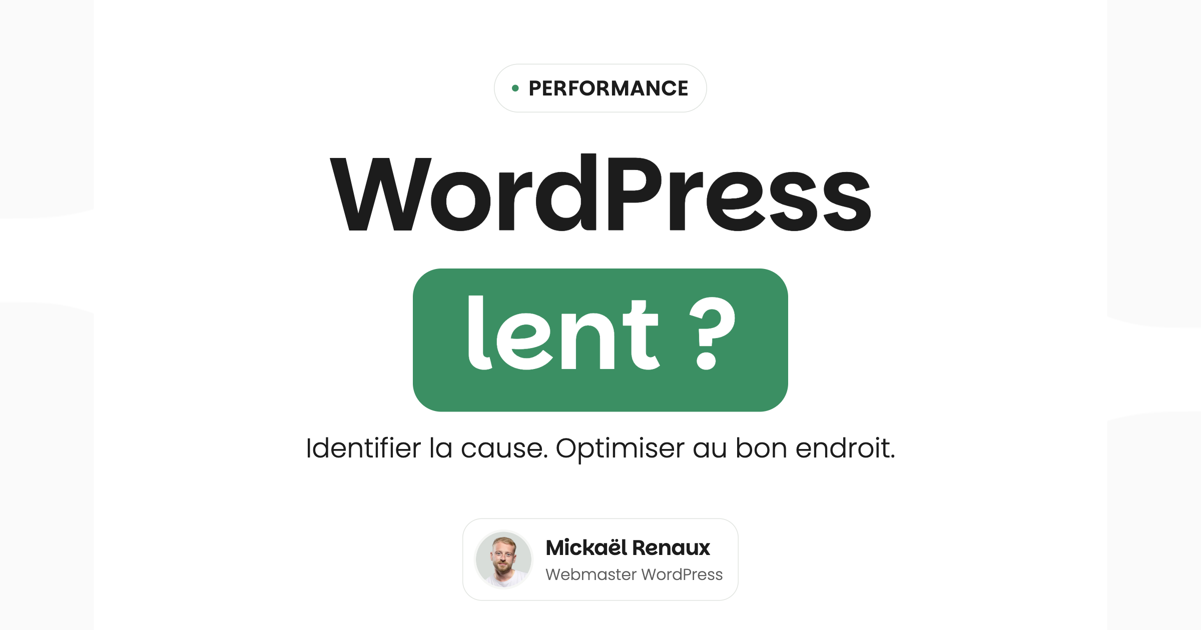 WordPress lent : identifier la cause et optimiser au bon endroit.